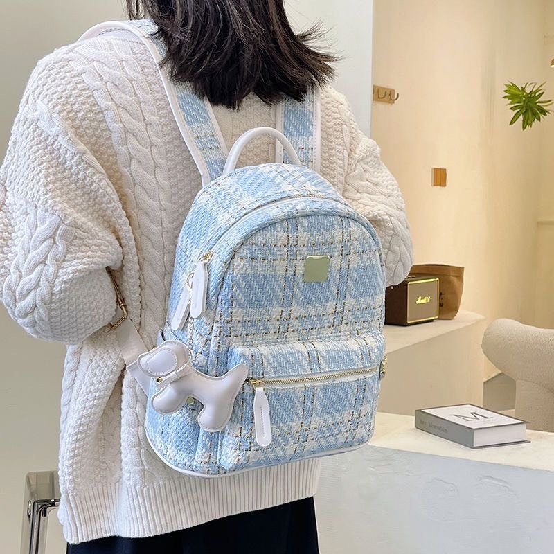 Balo nữ vải dạ thời trang đi chơi phong cách hàn quốc HH 581