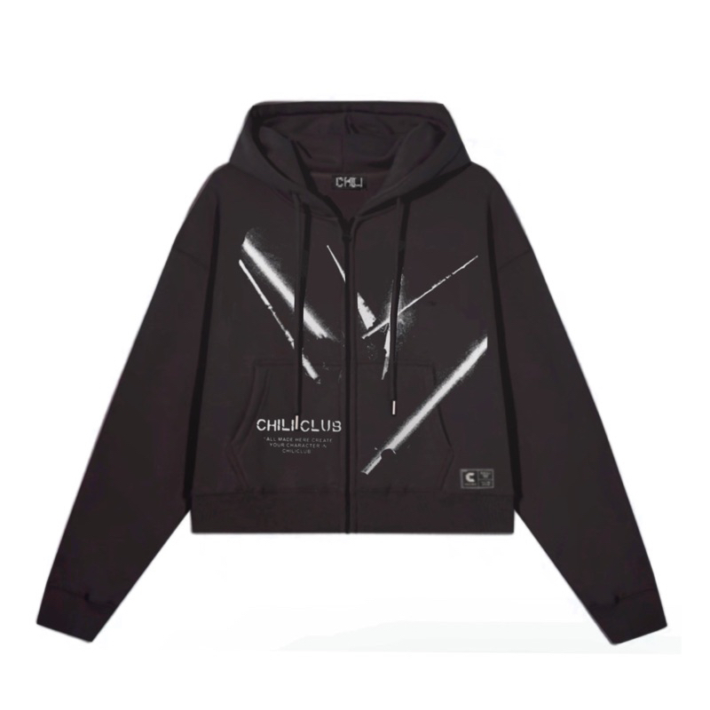 Áo Hoodie Zip Inside CHILICLUB