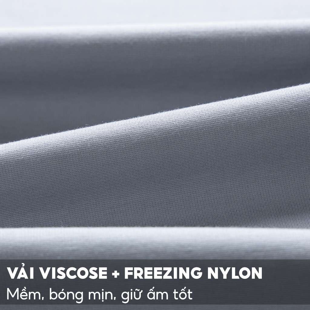 Áo Thun Nam Dài Tay 5S FASHION Chất Viscose Trơn Basic, Phom Regular Dễ Mặc, Thoải Mái