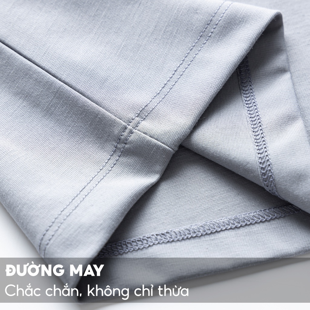 Áo Thun Nam Dài Tay 5S FASHION Chất Viscose Trơn Basic, Phom Regular Dễ Mặc, Thoải Mái