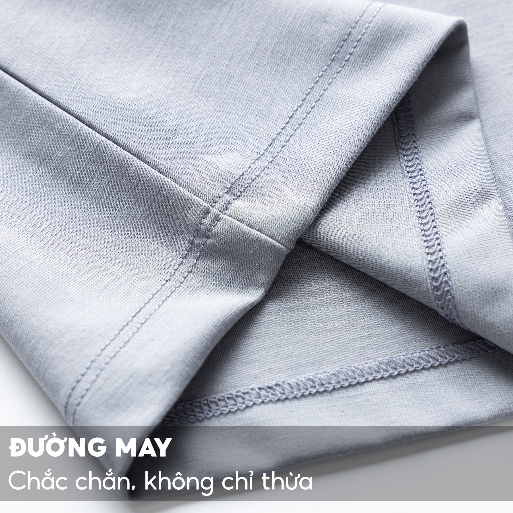 Áo Thun Nam Dài Tay 5S FASHION Chất Viscose Trơn Basic, Phom Regular Dễ Mặc, Thoải Mái (ATO23014)