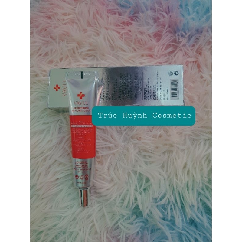 Kem dưỡng Vavi.U Glutathione Whitening Cream 35ml.