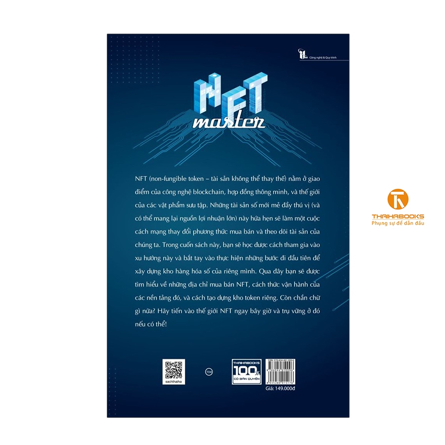 Sách - NFT Master – Từ tay mơ đến bậc thầy - Thái Hà Books