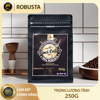 Cafe Robusta Winci 250G Nguyên chất, Mùi vị nồng nàn