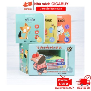 Tủ sách đầu đời của bé - Khám phá kiến thức cơ bản dành cho trẻ từ 6 tháng tuổi (Crabit)