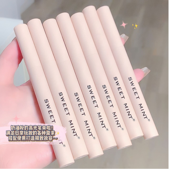 Bút chì bắt sáng 15 MÀU SWEET MINT Kẻ nhũ mắt và bọng mắt