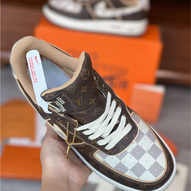 Giày_Nike Air Force 1 LV Trắng, Giày AF1 LV Bản Cao Cấp Bản Đẹp Hot Trend Full Box Bill 2023