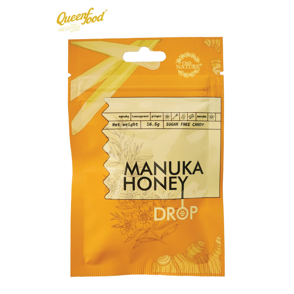 Kẹo Gừng Mật Ong Manuka Only Nature 16.5Gr (5 viên/ Túi)