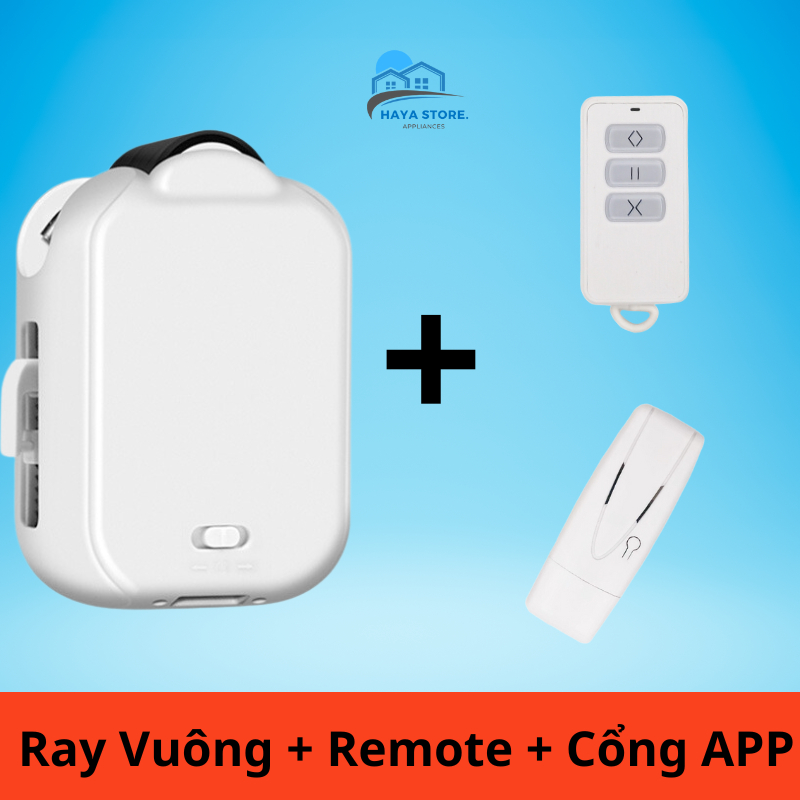 Máy kéo rèm cửa thông minh MEI204 Smart Curtains sử dụng pin 5200 mAh Curtain Companion, động cơ rèm cửa không cần ray.