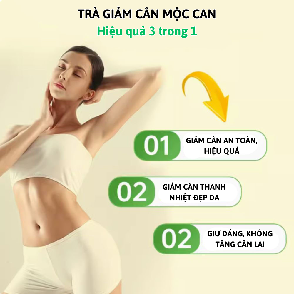 Trà giảm cân cấp tốc Slim Hami trà giảm mỡ bụng, giảm cân sau sinh an toàn hiệu quả