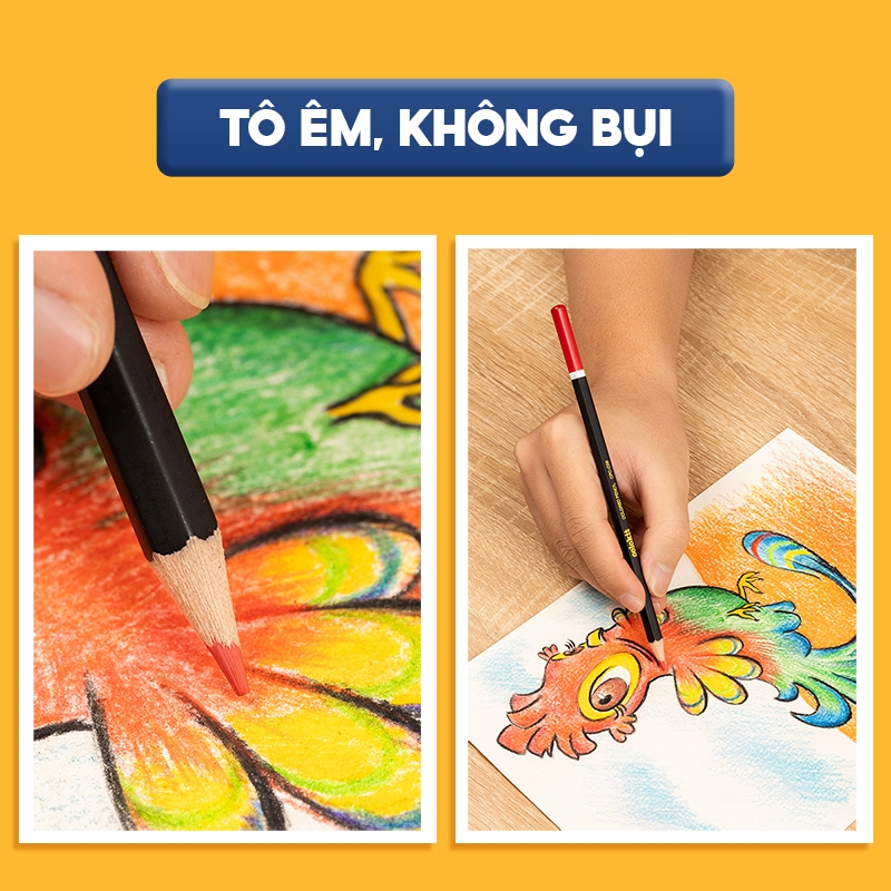 Bút chì màu Colokit CPC-C06 12 màu , vỏ ngẫu nhiên