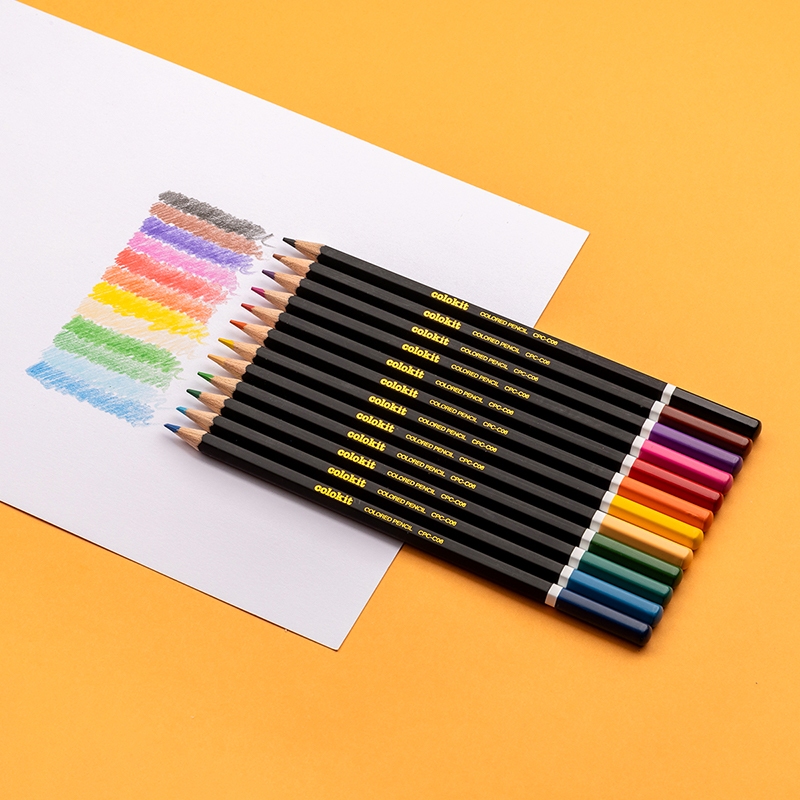 Bút chì màu Colokit CPC-C06 12 màu , vỏ ngẫu nhiên