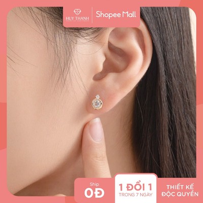 Bông Tai Nữ Vàng Tây BT398 Huy Thanh Jewelry