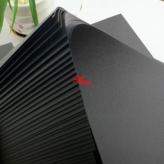 Giấy canson đen dày khổ a5/a4/a3 định lượng 180gsm