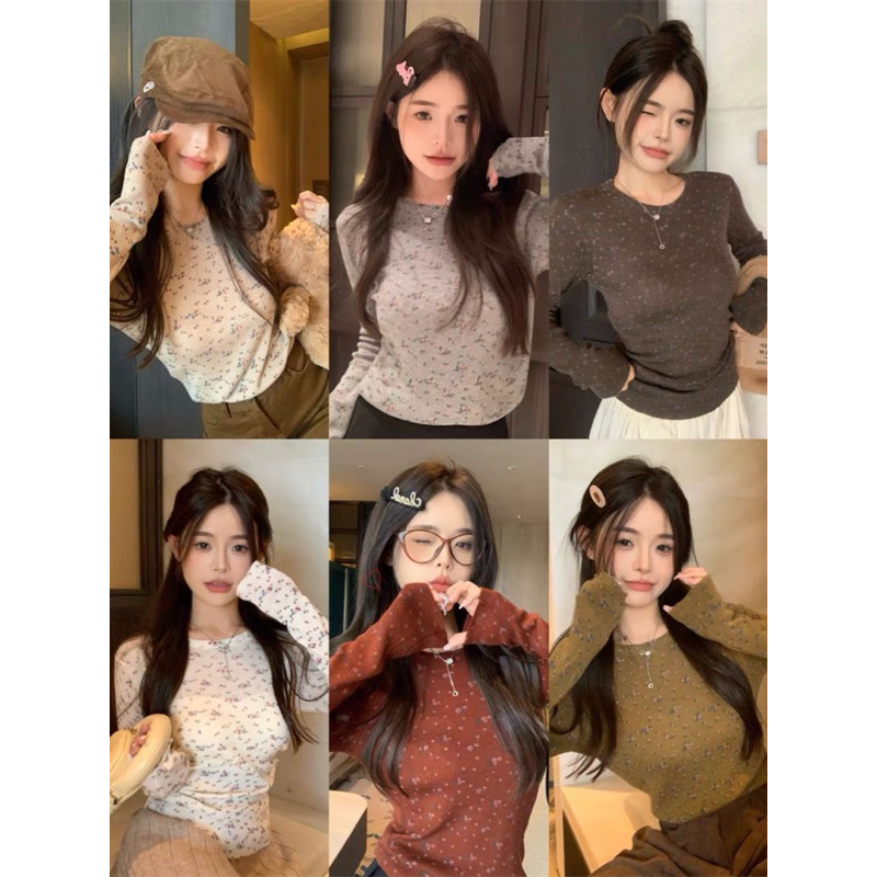 ÁO LEN THUN TĂM HOA NHÍ KAB SIÊU HOT