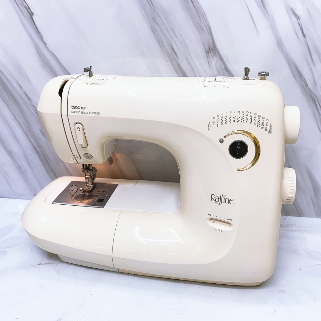 Máy May Mini Gia Đình Nhật Brother Cơ - Cực Bền- Máy Khỏe Êm - May Đầm Không Rung - Bảo Hành 12 Tháng