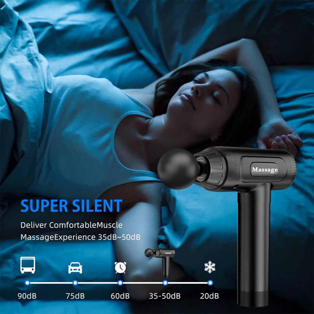 Máy Massage cầm tay cao cấp ZonGym, máy massage toàn thân điều trị căng cơ mỏi lưng tiện lợi GermanySnT 160125