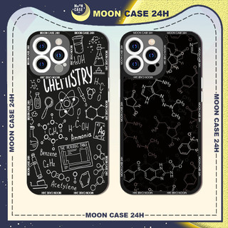 Ốp lưng iphone cạnh vuông Moon Case Hoá học 7/7plus/8/8plus/x/xs/11/12/13/14pro/max/plus/promax