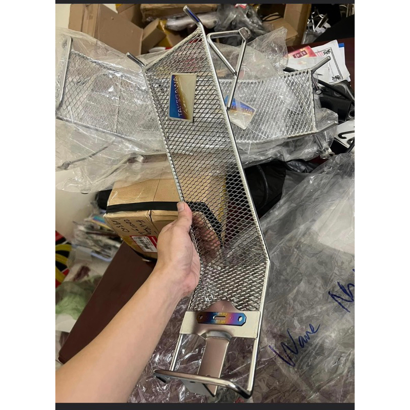 Baga lưới Xiken Inox 100% Sáng Bóng gắn Wave, Dream…