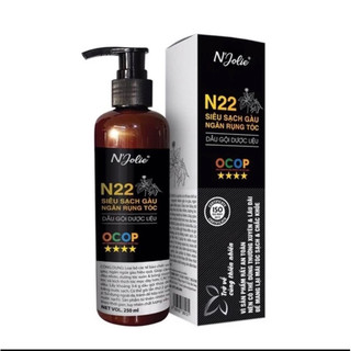 ✅ dầu gội dược liệu n22 siêu sạch gàu hết ngứa da đầu ngăn rụng tóc chai vòi 250ml