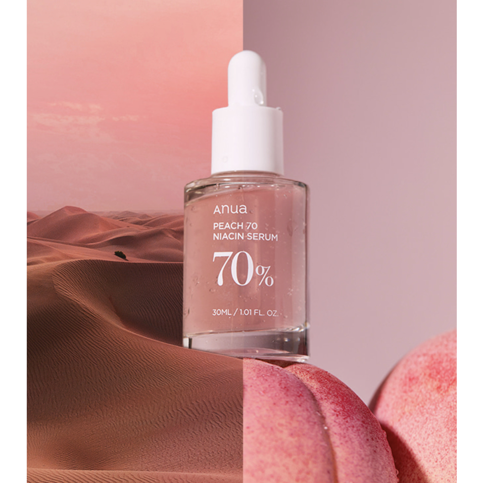 Tinh Chất Dưỡng Sáng 5% NIACINAMIDE ANUA PEACH 70 NIACIN SERUM 70% 30ML