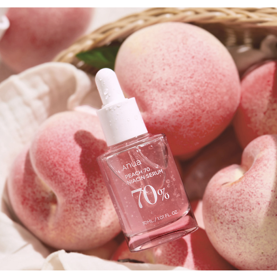 Tinh Chất Dưỡng Sáng 5% NIACINAMIDE ANUA PEACH 70 NIACIN SERUM 70% 30ML
