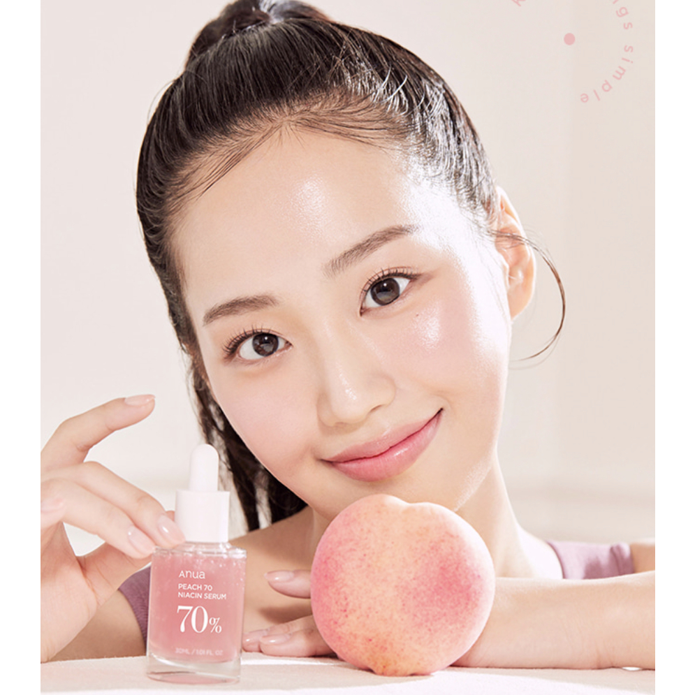 Tinh Chất Dưỡng Sáng 5% NIACINAMIDE ANUA PEACH 70 NIACIN SERUM 70% 30ML