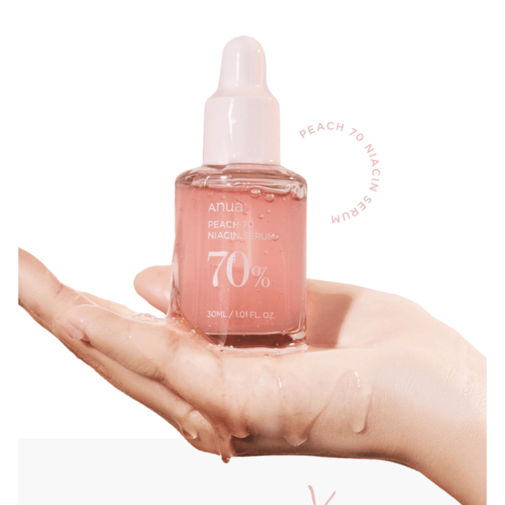 Tinh Chất Dưỡng Sáng 5% NIACINAMIDE ANUA PEACH 70 NIACIN SERUM 70% 30ML