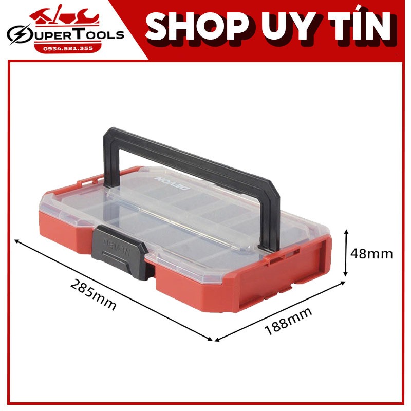 Hộp Devon, hộp đựng linh kiện, phụ kiện chính hãng Devon