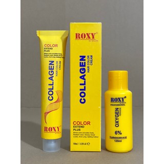 Màu nhuộm roxy 100ml & oxy trợ nhuộm roxy 120ml