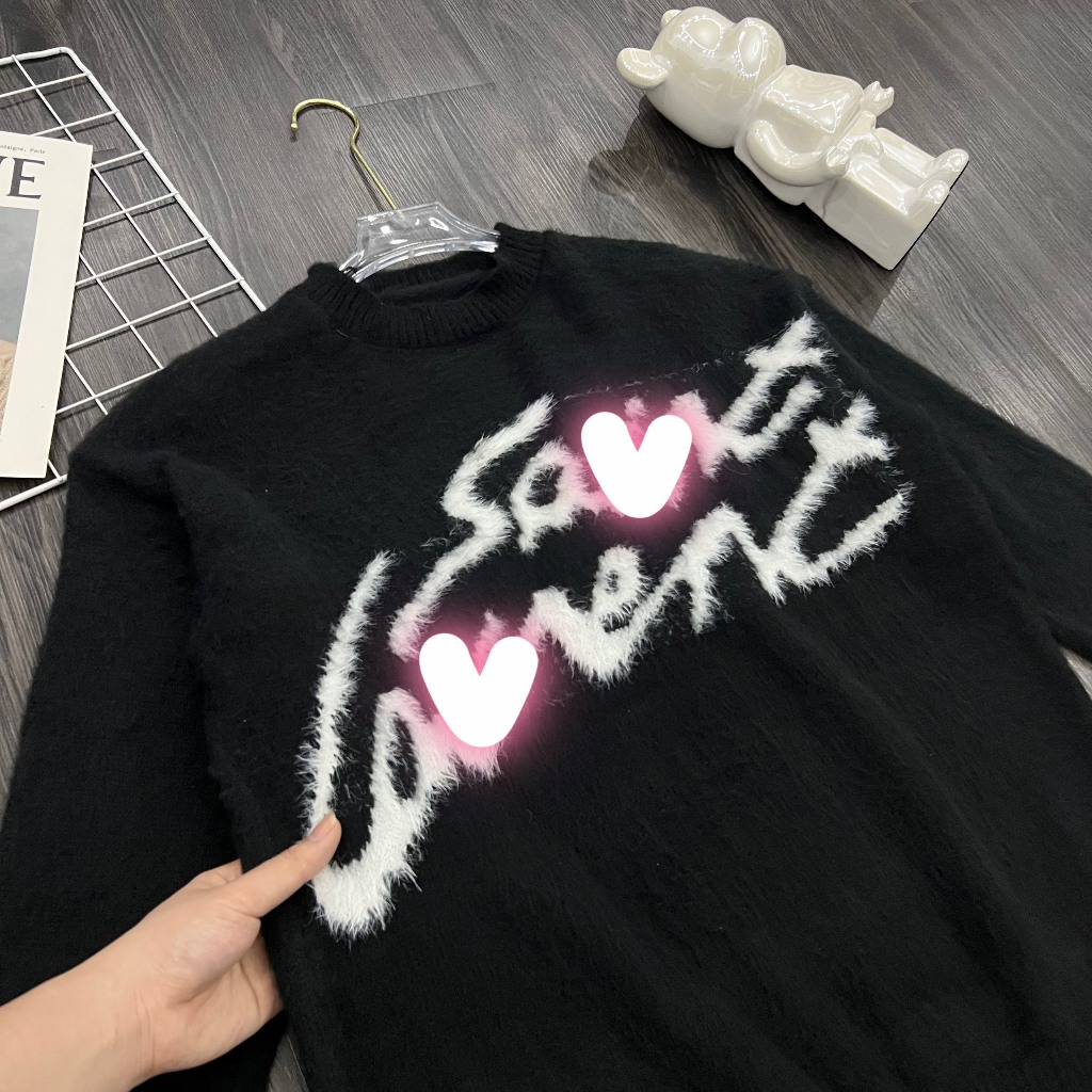 Áo Sweater Len San Lau Ren Siêu Đẹp - Áo Len Nam Nữ San Lau Ren Cao Cấp