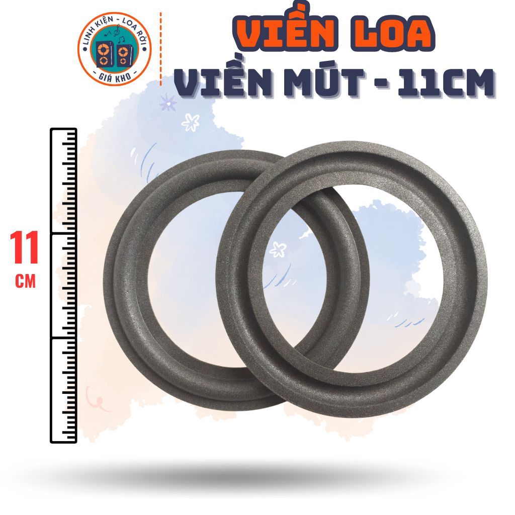 Viền Loa, Gân Loa Mút - Kích thước cho Loa Nhỏ từ 8-30cm
