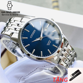 Đồng hồ nam citizen quartz bi5000-87l chính hãng tặng dây da cao cấp