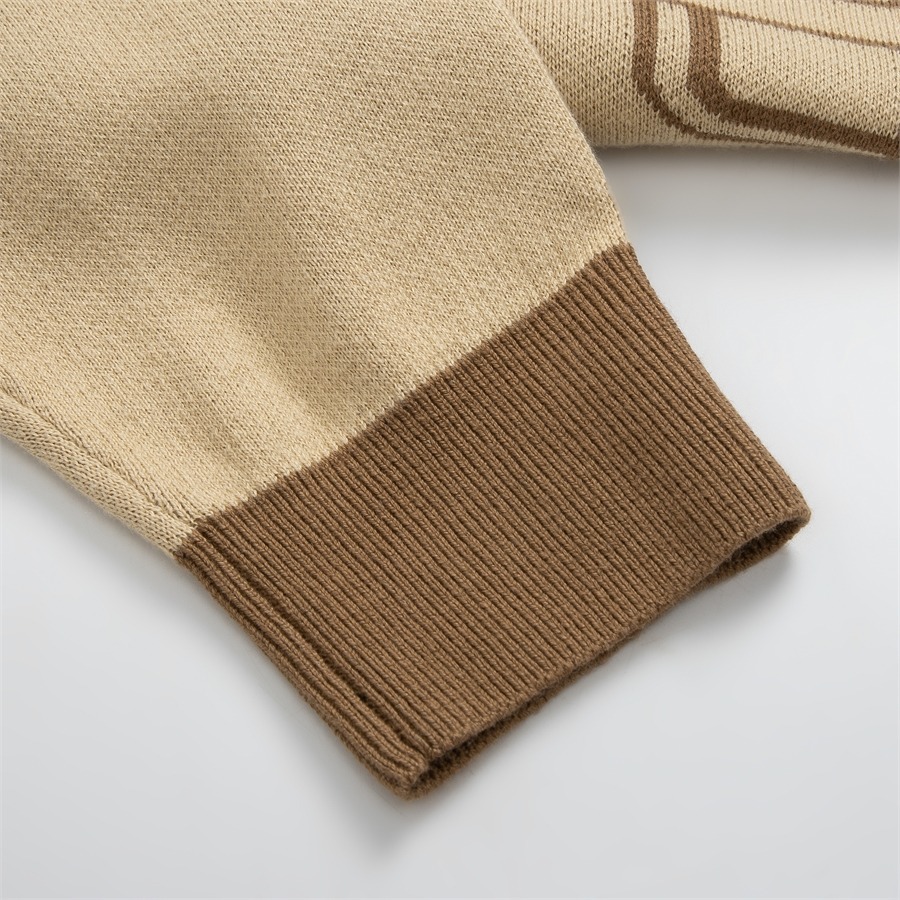 Áo len cardigan nam Aristino thiết kế cổ tròn, 2 màu cơ bản trẻ trung, chất không bai dão - AWOM02W3