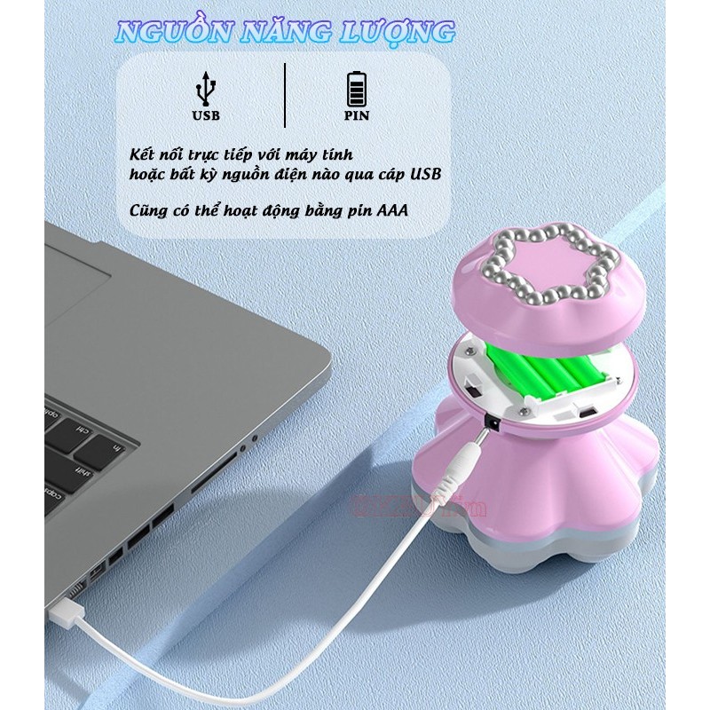 Máy massage cầm tay XF-76 - Thư giãn toàn thân đầu, tay chân, lưng, bụng | OKbuy