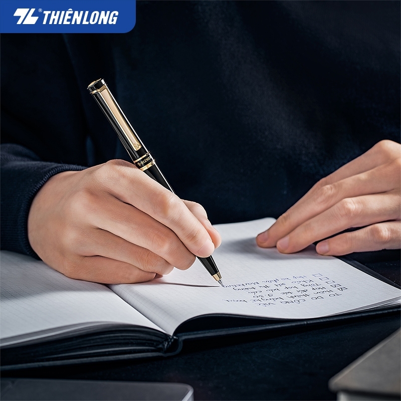 Bút bi cao cấp Bizner BIZ-01 - Bút mạ vàng 18K