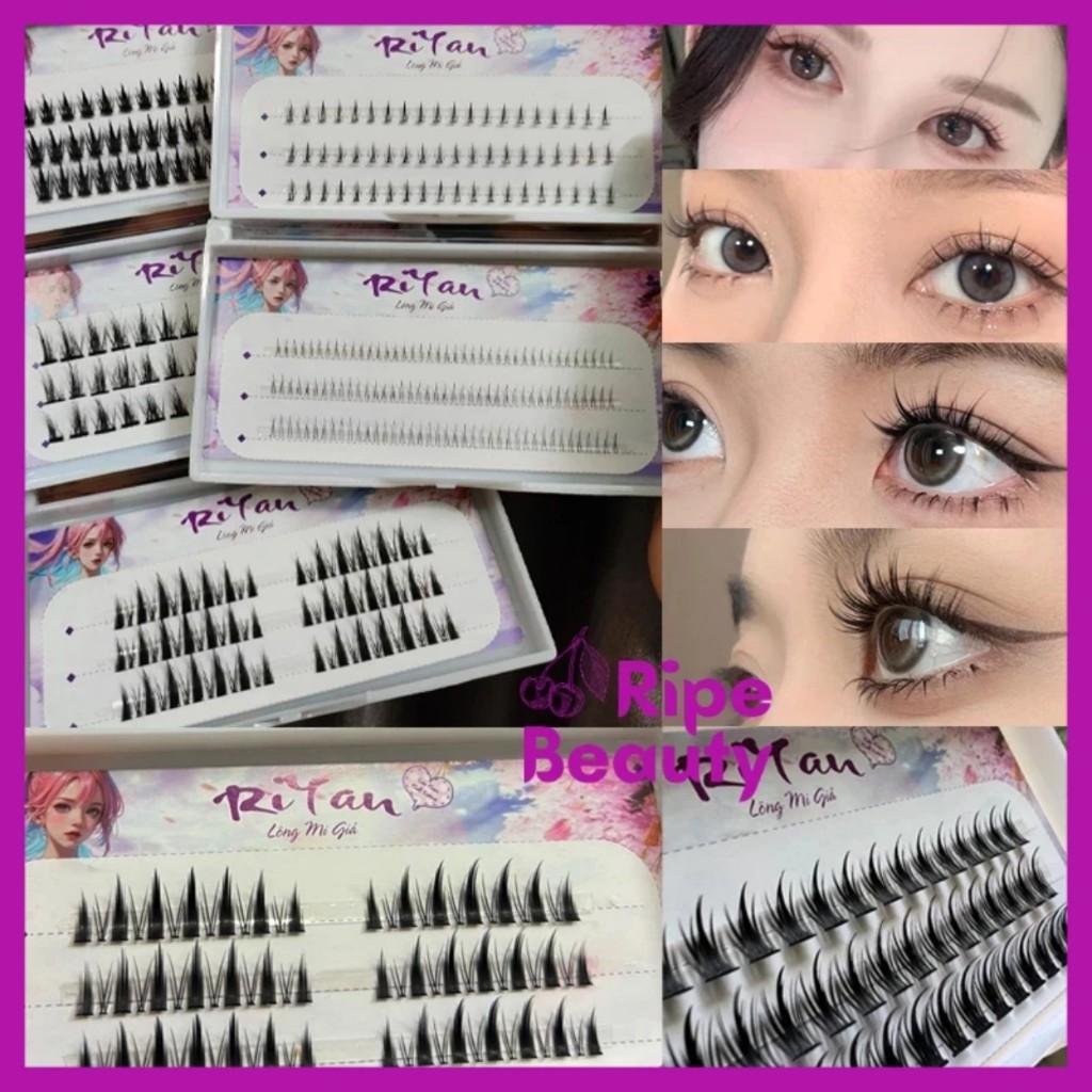 Lông Mi Giả cao cấp Tách Sợi Trang Điểm Tự Nhiên Cho Đôi Mắt Cuốn Hút