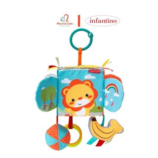 Đồ chơi treo nôi cũi Infantino Peek&Seek cho bé 0m+ kích thích giác quan trí tuệ - Monnie Kids