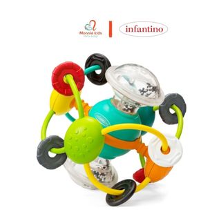 Đồ chơi trái bóng Infantino cho bé 0m+ chất liệu cao cấp giúp phát triển trí tuệ - Monnie Kids