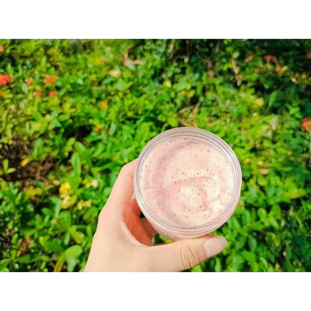 Tẩy Da Chết ANH ĐÀO 300gr Tẩy Da Chết Mặt Và Body Làm Sáng Da, Mịn Mượt & Mùi Hương Ngọt Ngào Keratine Queen