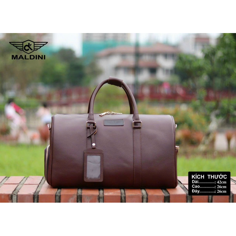 Túi Đựng Đồ Da Bò Thật - Túi Xách Du Lịch - Chính Hãng Maldini