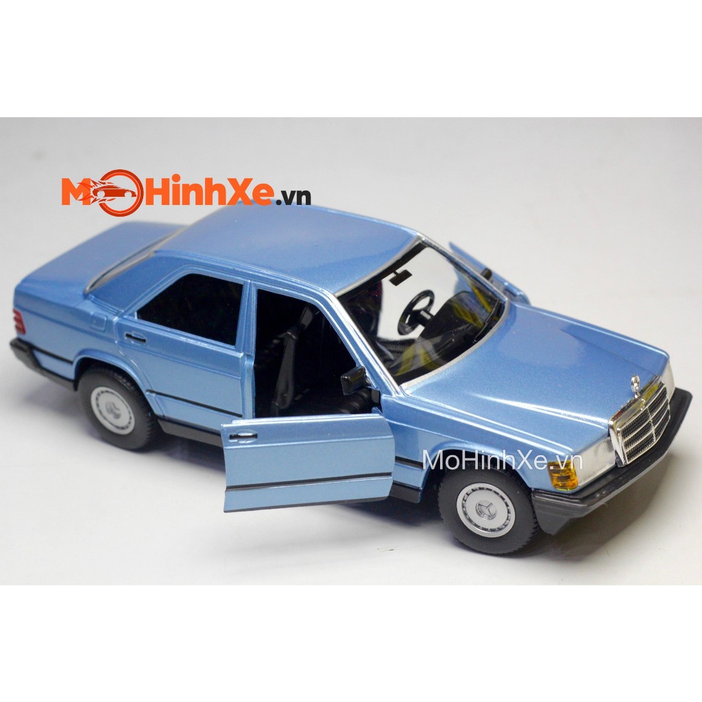 MÔ HÌNH XE MERCEDES-BENZ 190 E 2.6 1:24 BBURAGO