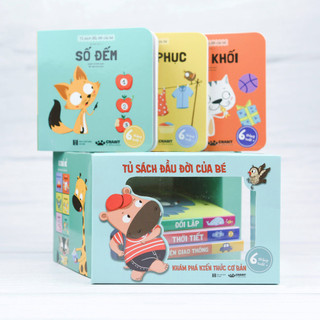 Tủ sách đầu đời của bé - Khám phá kiến thức cơ bản dành cho trẻ từ 6 tháng tuổi