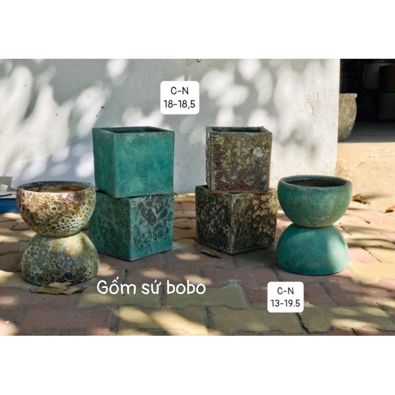 Chậu ly men xôi sz 20cm