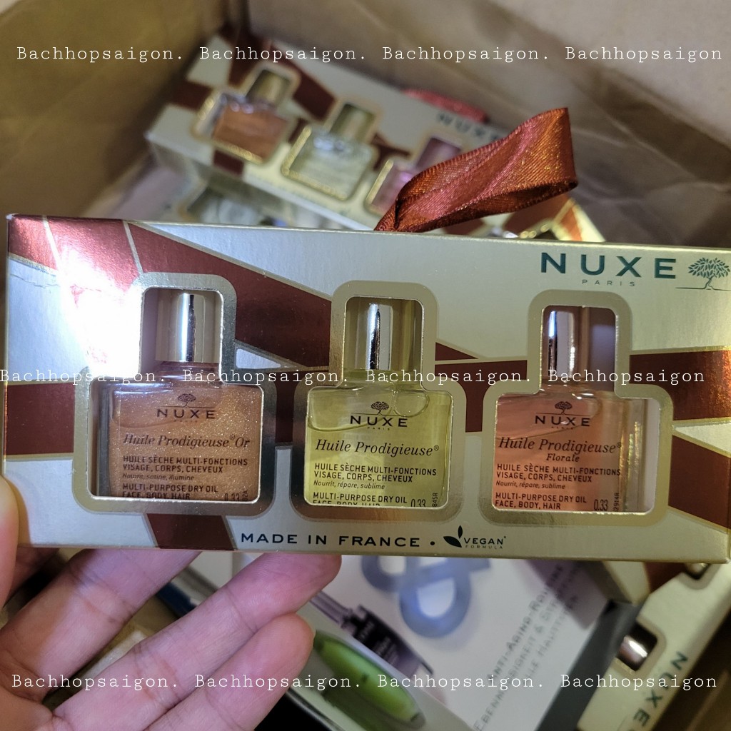 [bhsg] Dầu khô đa năng Nuxe huile prodigieuse dry oil 10ml