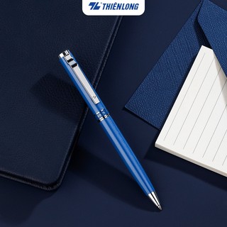 Bút bi, bút ký cao cấp Thiên Long thân kim loại, thiết kế hiện đại, thích hợp ký và ghi chép hàng ngày Biz-12