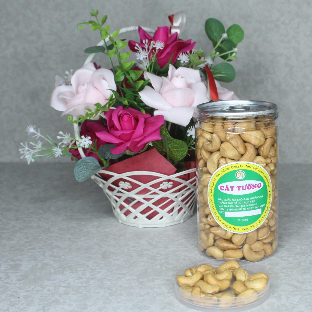 HẠT ĐIỀU RANG NGUYÊN VỊ KHÔNG MUỐI, ĐIỀU NGUYÊN HẠT THƠM NGON 500G