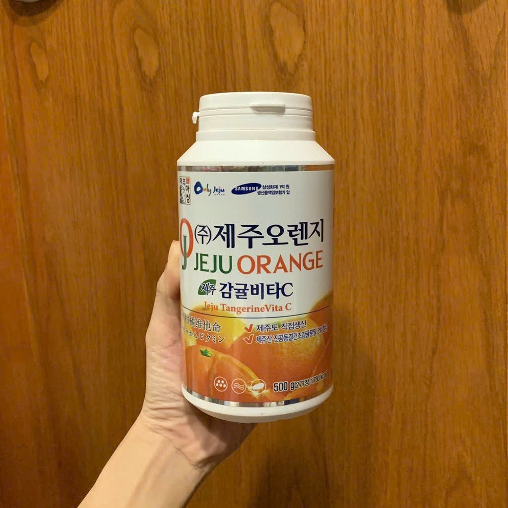 Vitamin C Jeju Hàn Quốc Hộp 500g