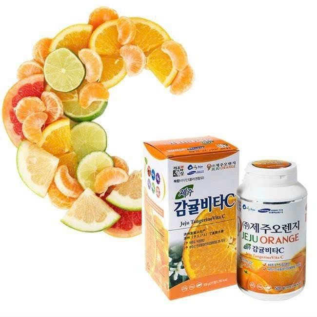 Vitamin C Jeju Hàn Quốc Hộp 500g