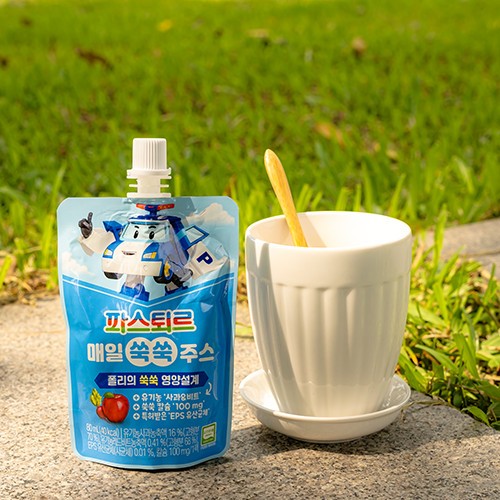 Nước Ép Trái Cây 100% Organic Lotte Hàn Quốc 80ml